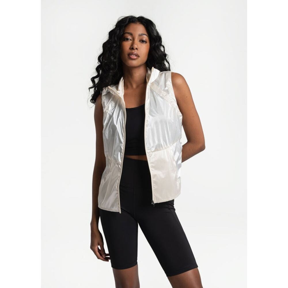 NWT LOLE Sprint Jacket Sz XS Two Tone Gardenia - Picture 4 of 14